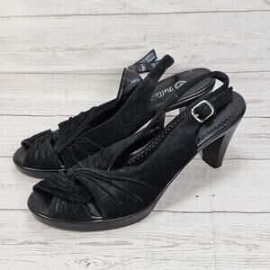 Bella Vita Women’s Black Heels Shoes Size 8WW 3" Heel Dress Formal